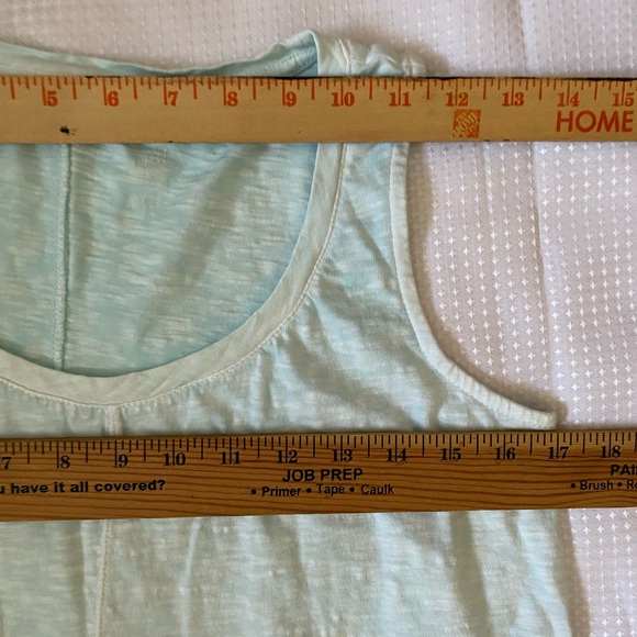 J. Jill sleep gown long Tank dress Sleeveless S. Water and Ice color - Picture 7 of 10